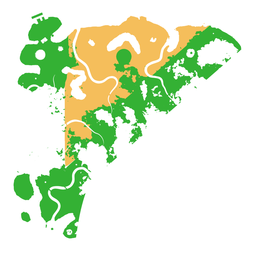 Biome Rust Map: Procedural Map, Size: 4500, Seed: 881995298