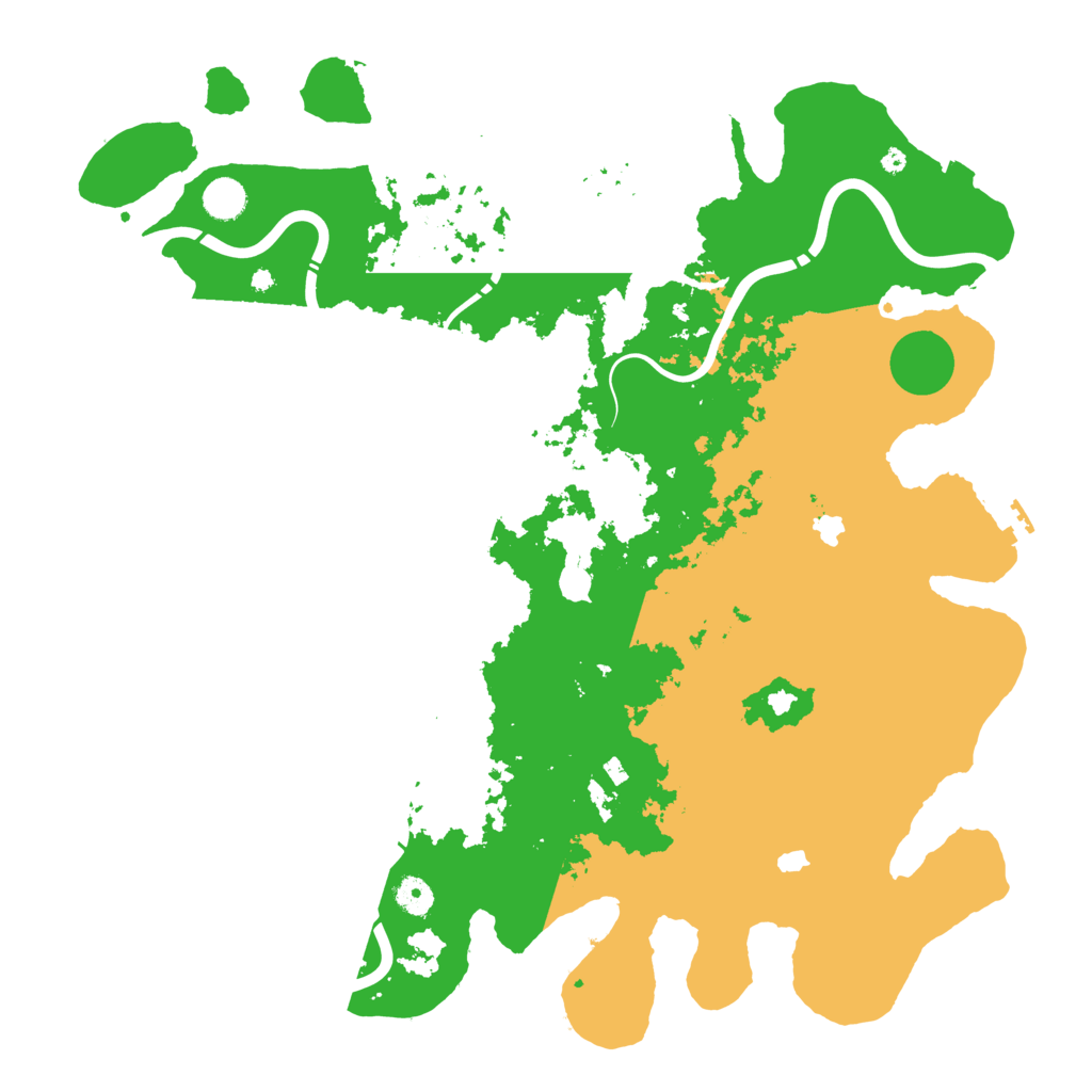 Biome Rust Map: Procedural Map, Size: 4500, Seed: 1734052570