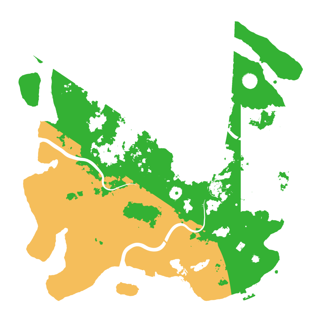 Biome Rust Map: Procedural Map, Size: 3850, Seed: 1128838260