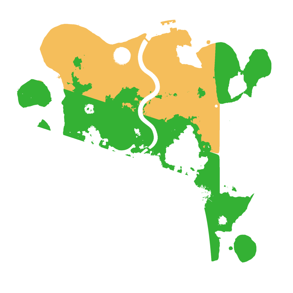 Biome Rust Map: Procedural Map, Size: 3000, Seed: 1873197683