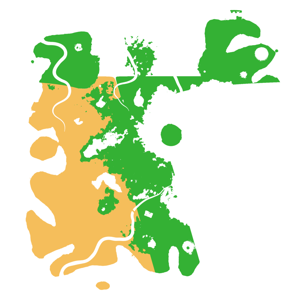 Biome Rust Map: Procedural Map, Size: 4000, Seed: 89576920