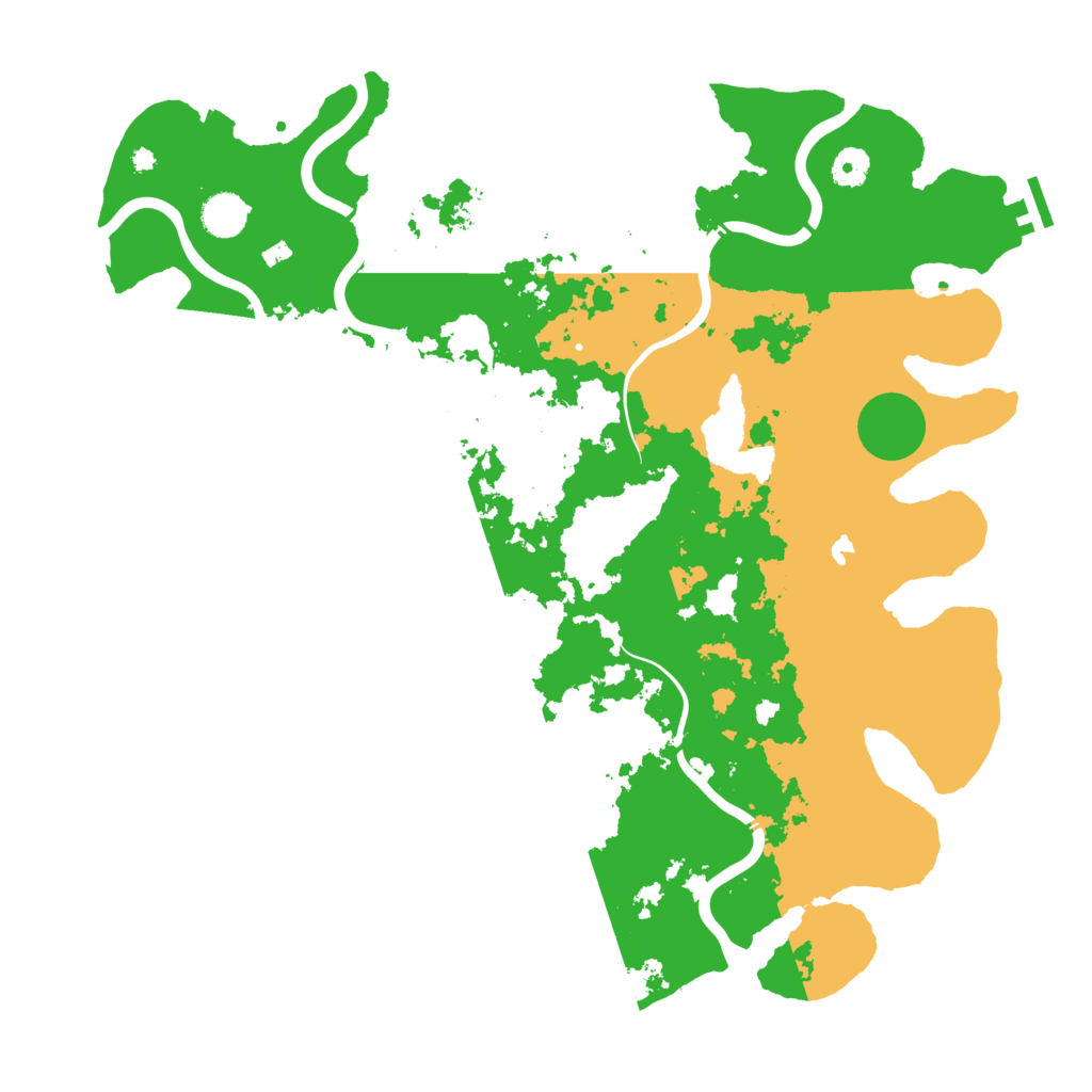 Biome Rust Map: Procedural Map, Size: 4250, Seed: 1289664404
