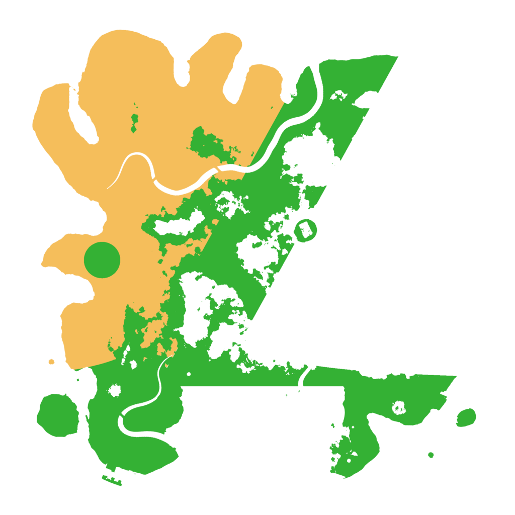 Biome Rust Map: Procedural Map, Size: 3750, Seed: 2048613592
