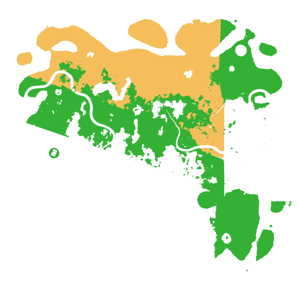 Biome Rust Map: Procedural Map, Size: 4600, Seed: 555130440