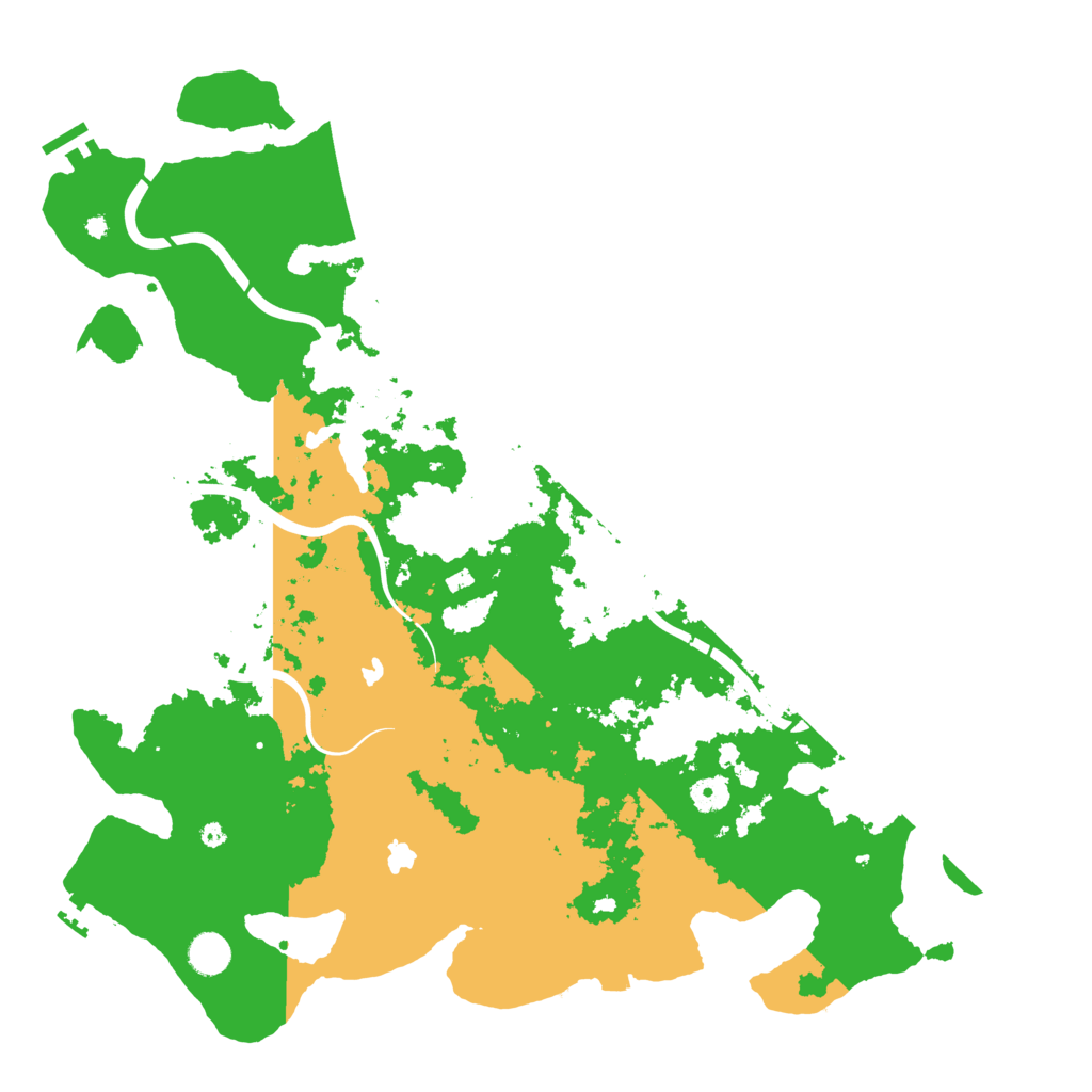 Biome Rust Map: Procedural Map, Size: 4500, Seed: 1230138197