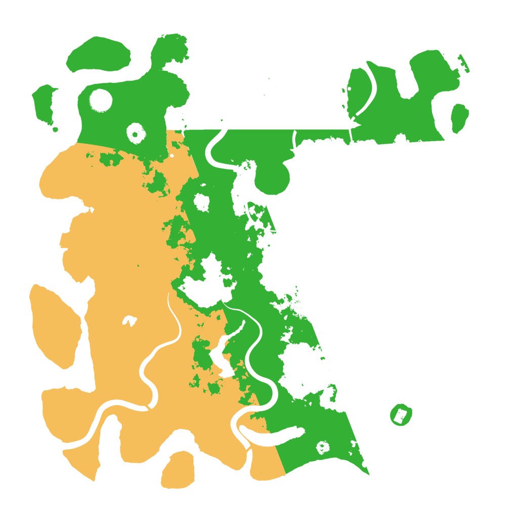 Biome Rust Map: Procedural Map, Size: 4000, Seed: 1263882589