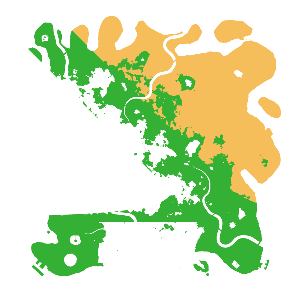 Biome Rust Map: Procedural Map, Size: 4250, Seed: 78159138