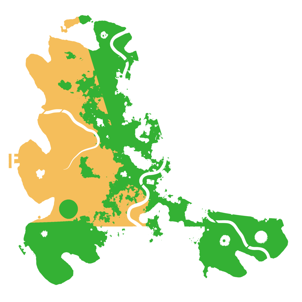 Biome Rust Map: Procedural Map, Size: 4250, Seed: 350339199