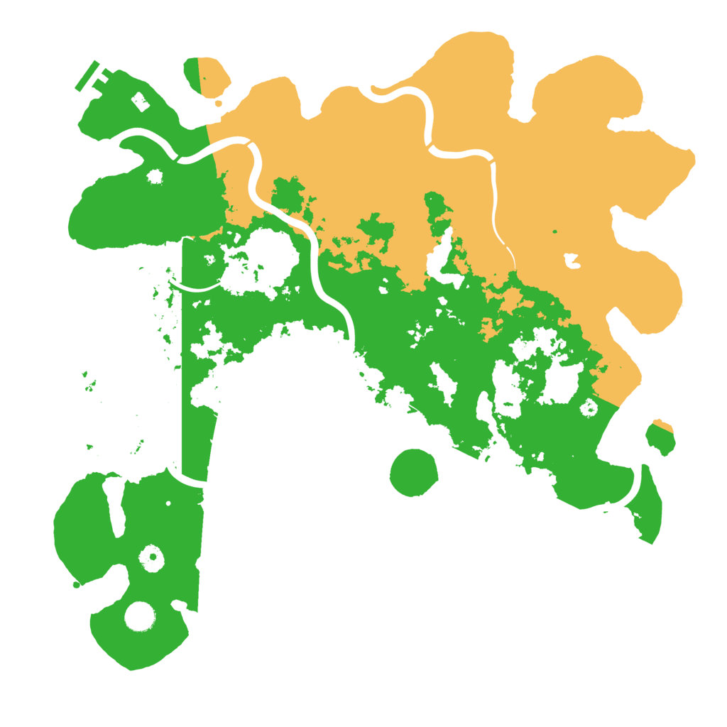 Biome Rust Map: Procedural Map, Size: 4250, Seed: 1677415505