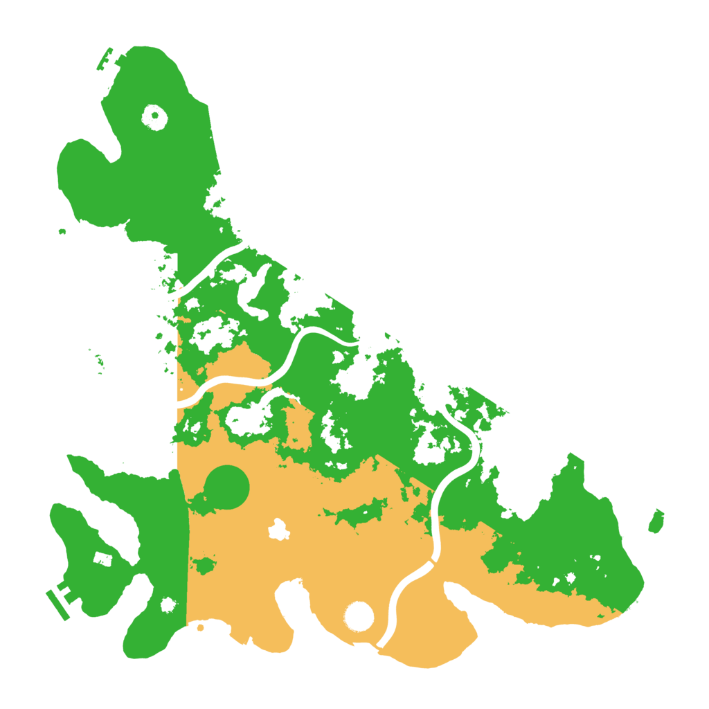 Biome Rust Map: Procedural Map, Size: 4200, Seed: 1476521240