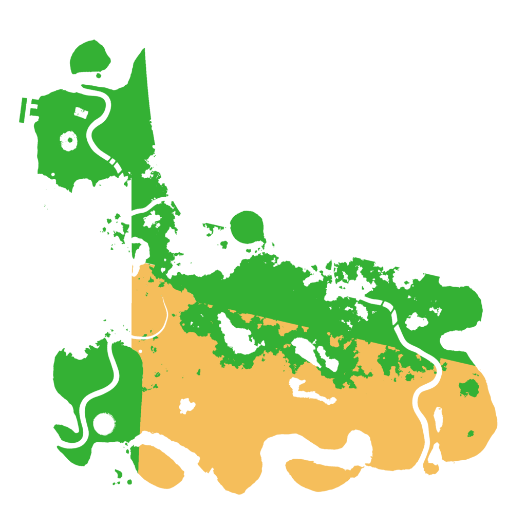 Biome Rust Map: Procedural Map, Size: 4250, Seed: 1664172847
