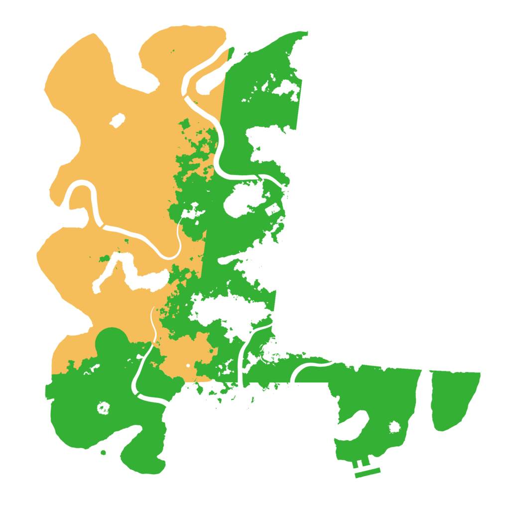 Biome Rust Map: Procedural Map, Size: 4000, Seed: 1023965550