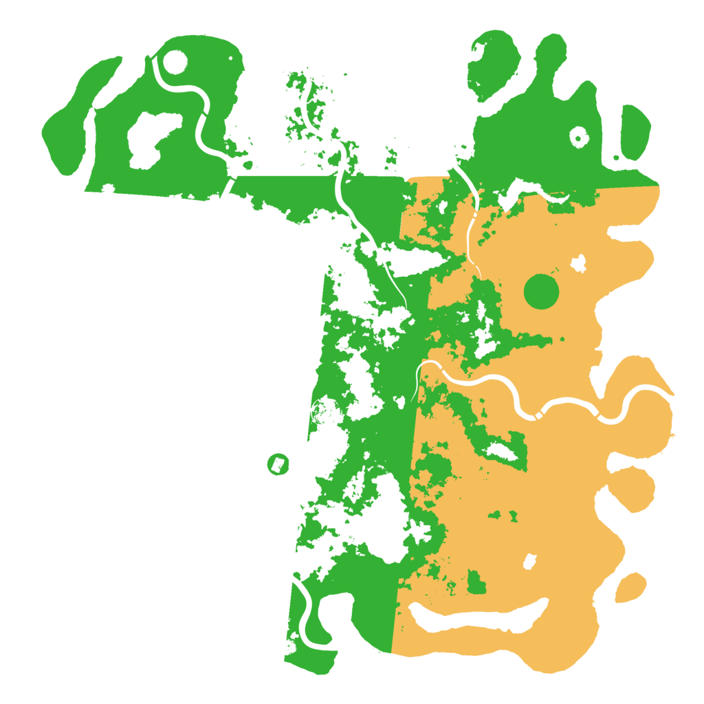 Biome Rust Map: Procedural Map, Size: 5263, Seed: 118312776