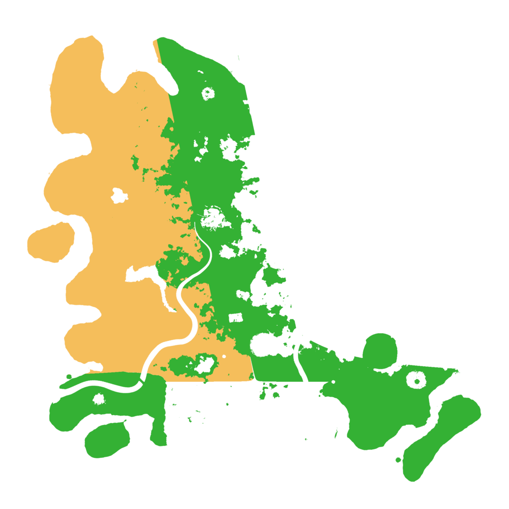 Biome Rust Map: Procedural Map, Size: 4000, Seed: 739419533