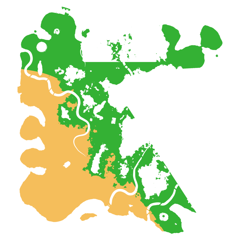Biome Rust Map: Procedural Map, Size: 4250, Seed: 897952631