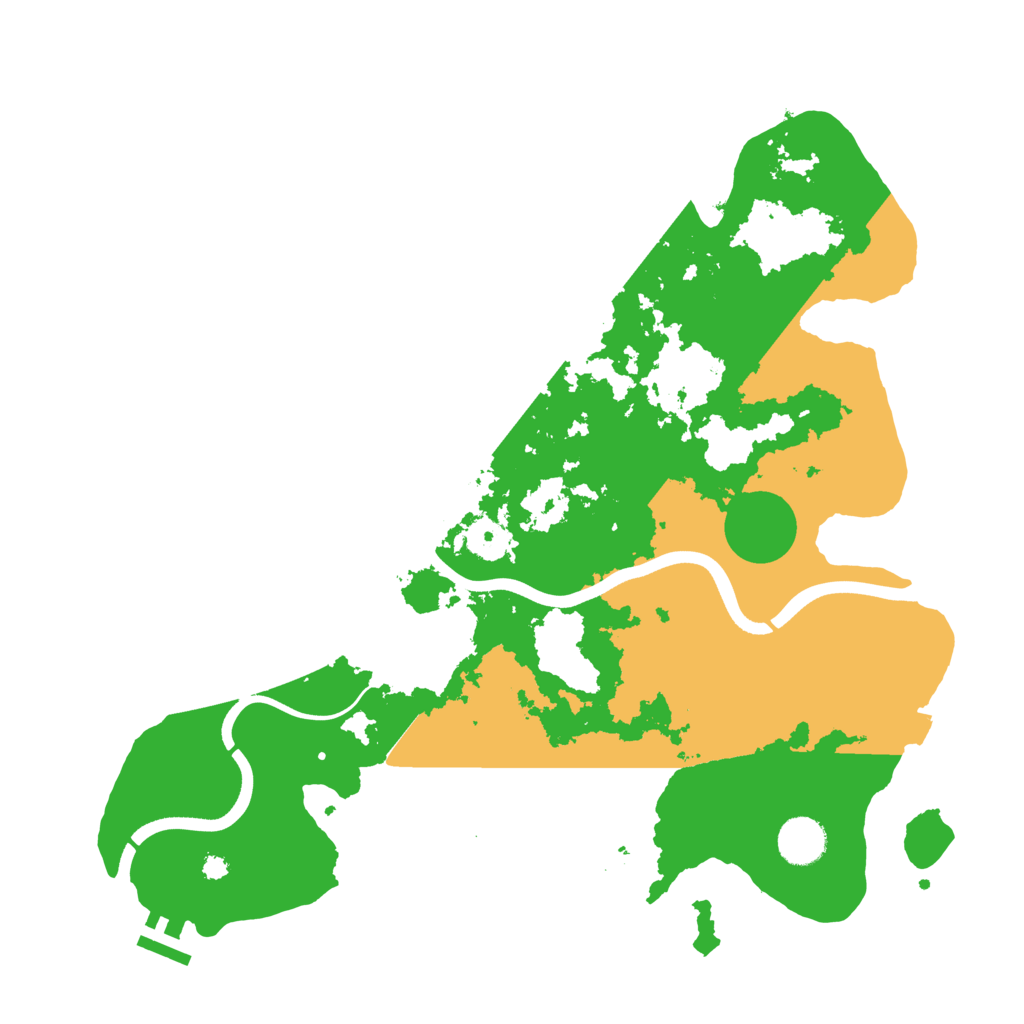 Biome Rust Map: Procedural Map, Size: 3750, Seed: 194879391