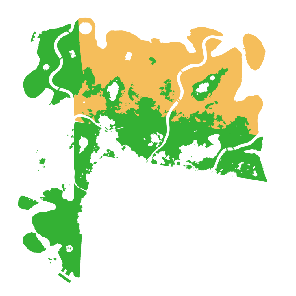 Biome Rust Map: Procedural Map, Size: 4250, Seed: 1169922935