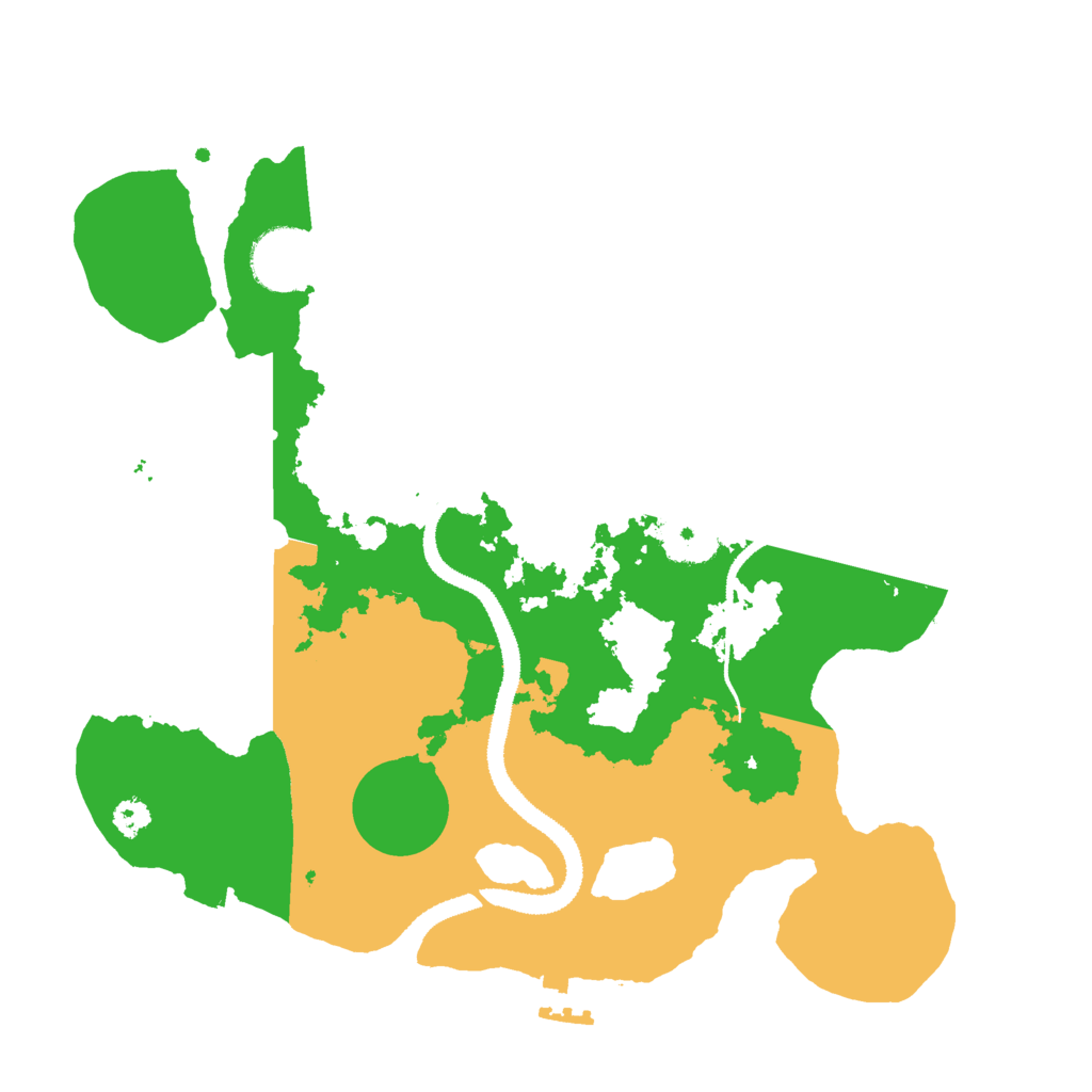Biome Rust Map: Procedural Map, Size: 3000, Seed: 1475318794