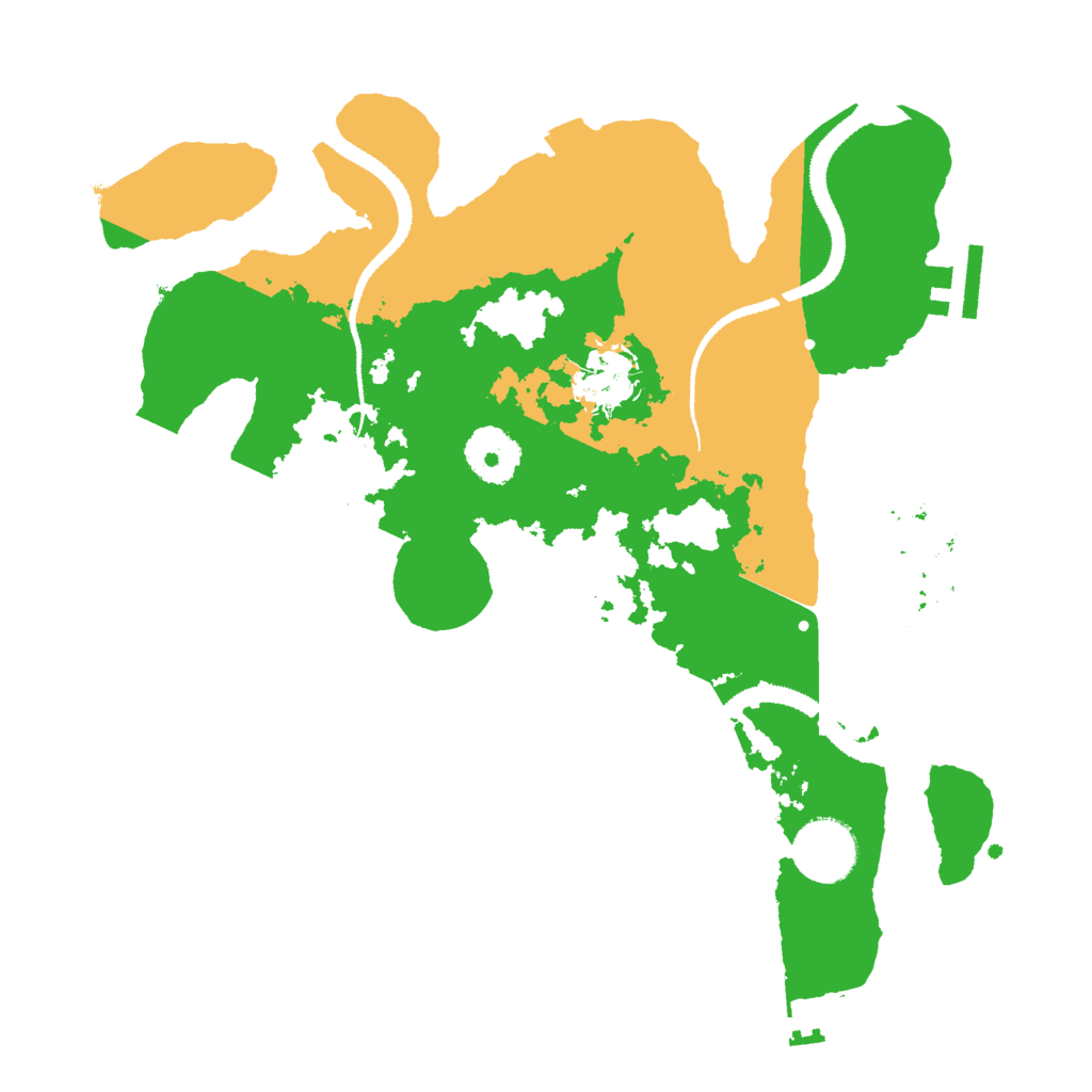 Biome Rust Map: Procedural Map, Size: 3000, Seed: 916453789