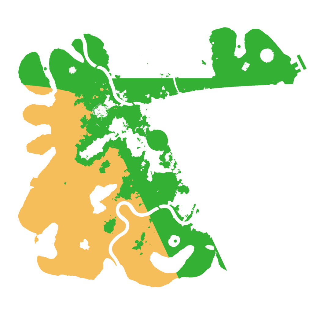 Biome Rust Map: Procedural Map, Size: 4000, Seed: 1808670345
