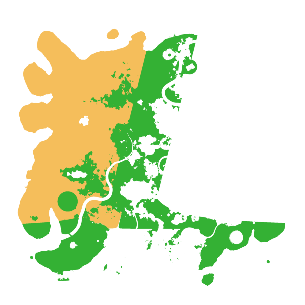 Biome Rust Map: Procedural Map, Size: 4000, Seed: 227653