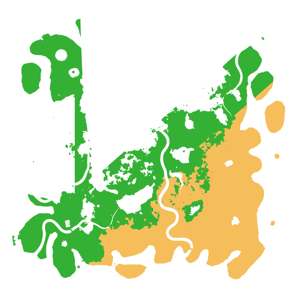 Biome Rust Map: Procedural Map, Size: 4500, Seed: 1187