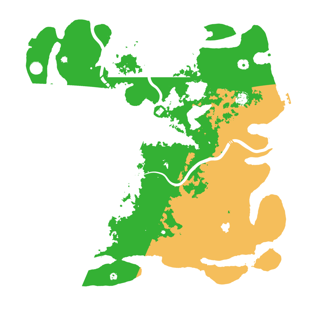 Biome Rust Map: Procedural Map, Size: 4250, Seed: 53693726