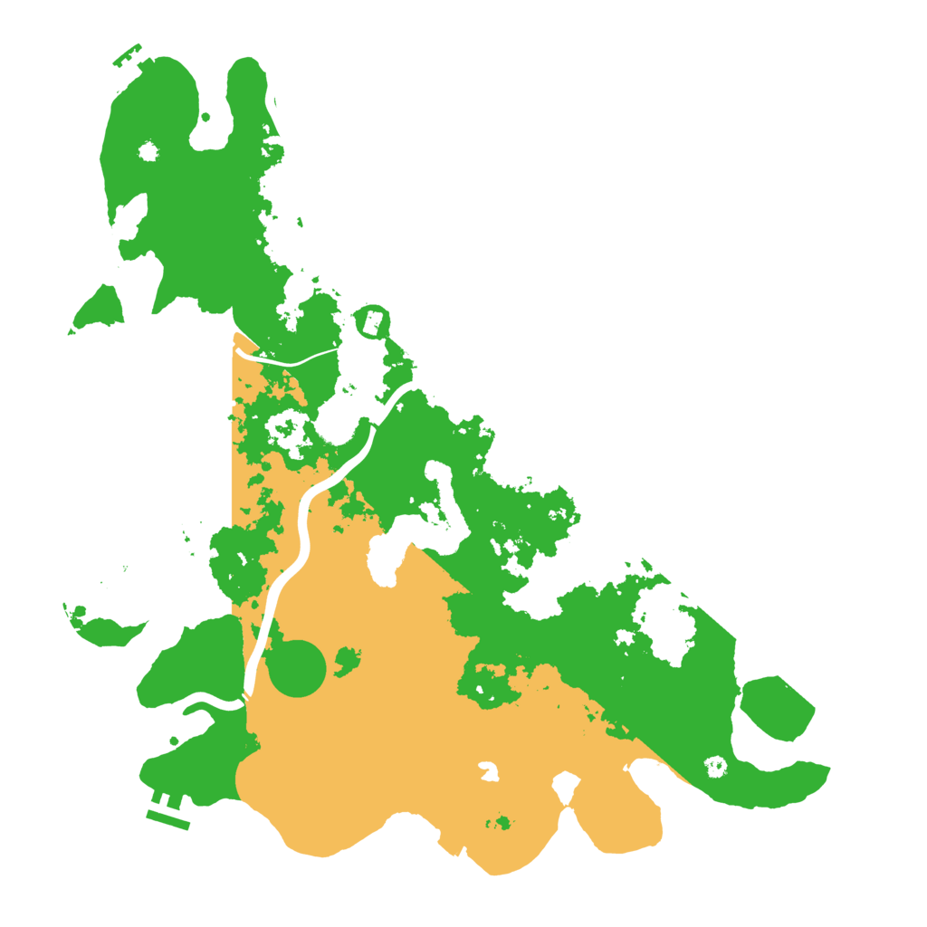 Biome Rust Map: Procedural Map, Size: 4250, Seed: 726719