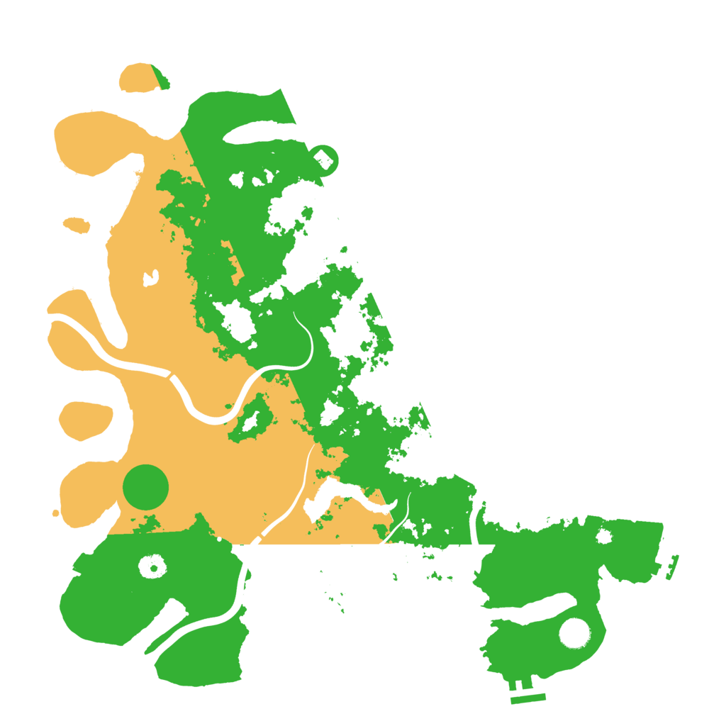 Biome Rust Map: Procedural Map, Size: 4180, Seed: 40000