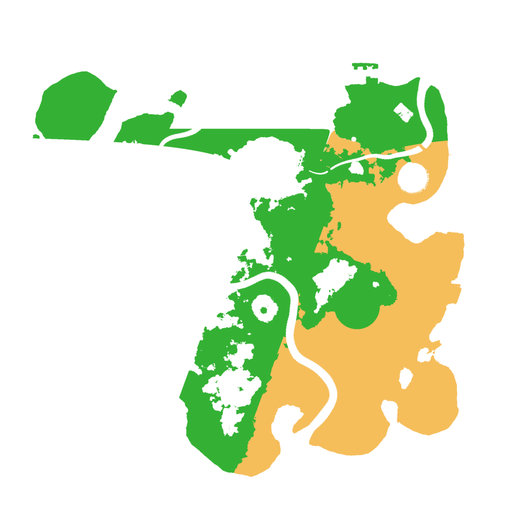 Biome Rust Map: Procedural Map, Size: 3000, Seed: 114980