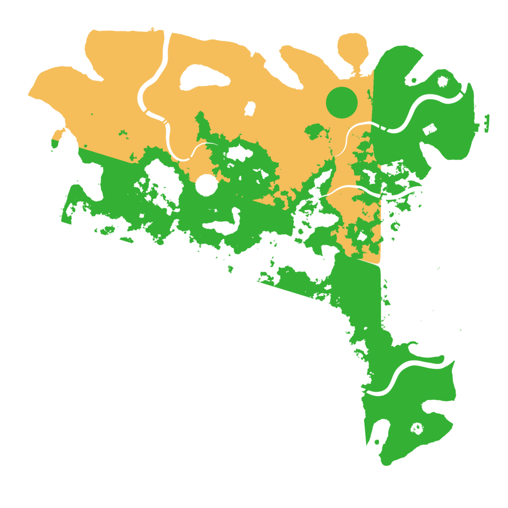 Biome Rust Map: Procedural Map, Size: 4250, Seed: 1895475714