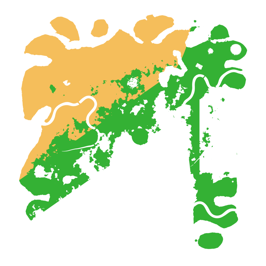 Biome Rust Map: Procedural Map, Size: 4300, Seed: 865104380