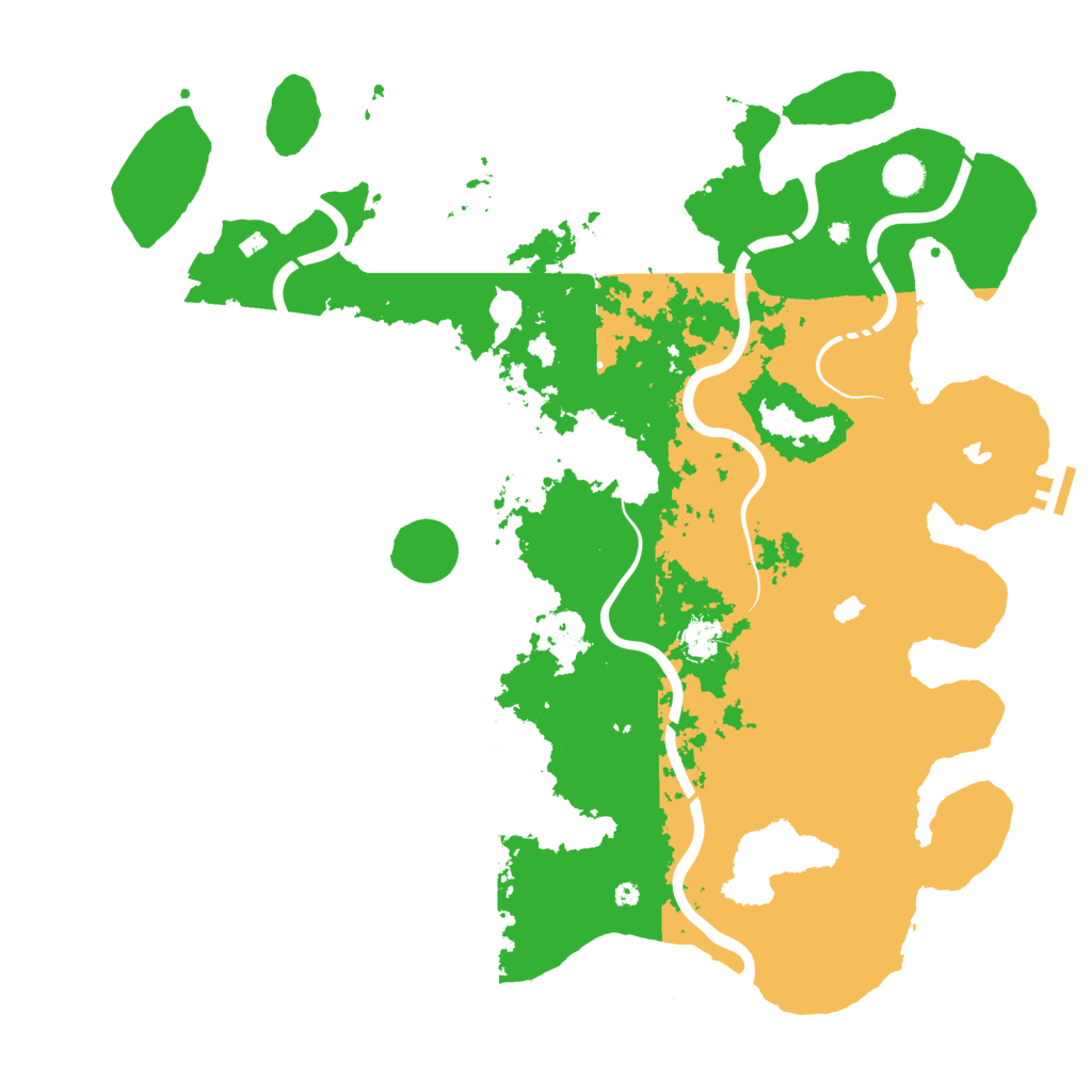 Biome Rust Map: Procedural Map, Size: 4500, Seed: 227947363