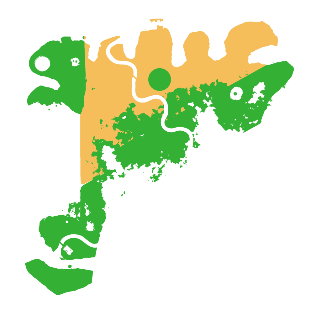 Biome Rust Map: Procedural Map, Size: 3750, Seed: 1818654261