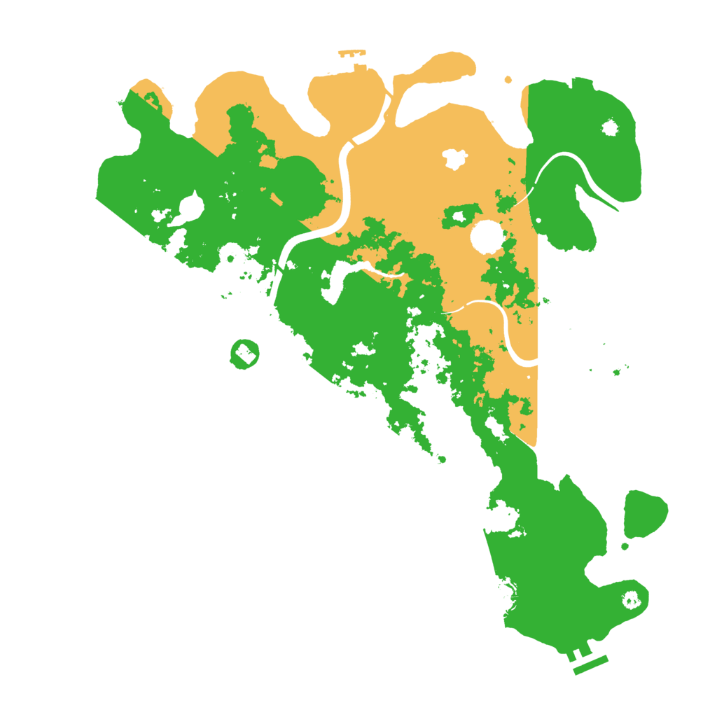 Biome Rust Map: Procedural Map, Size: 4000, Seed: 339280956