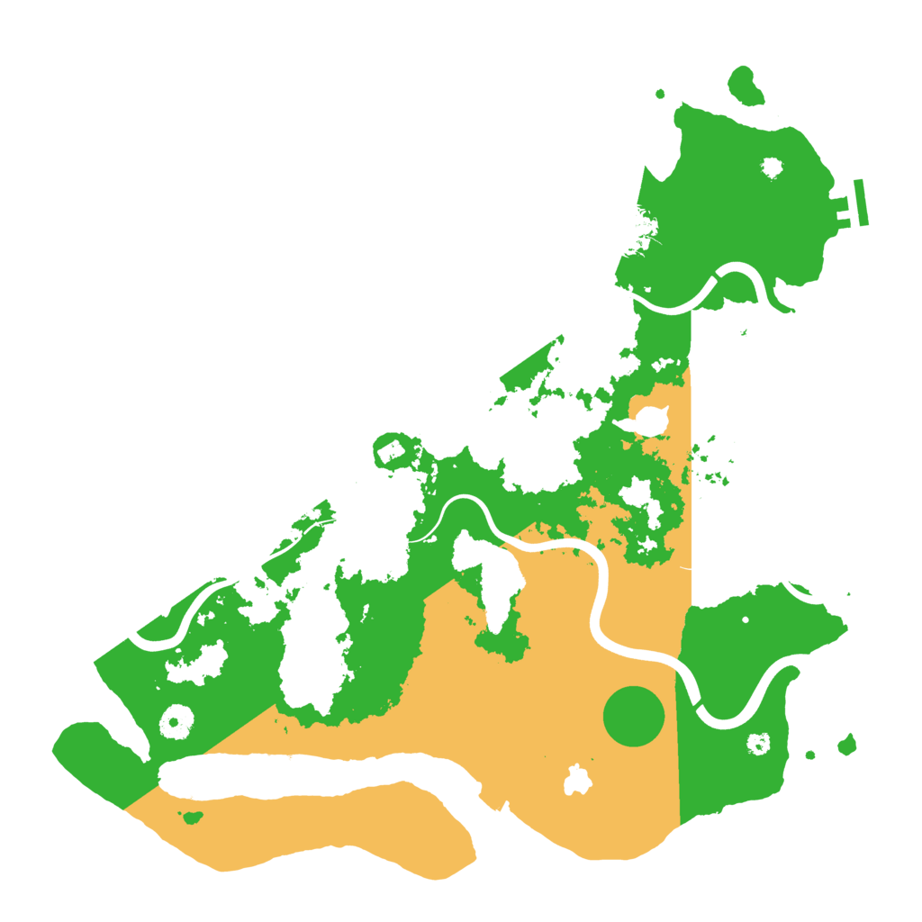 Biome Rust Map: Procedural Map, Size: 4000, Seed: 479446713