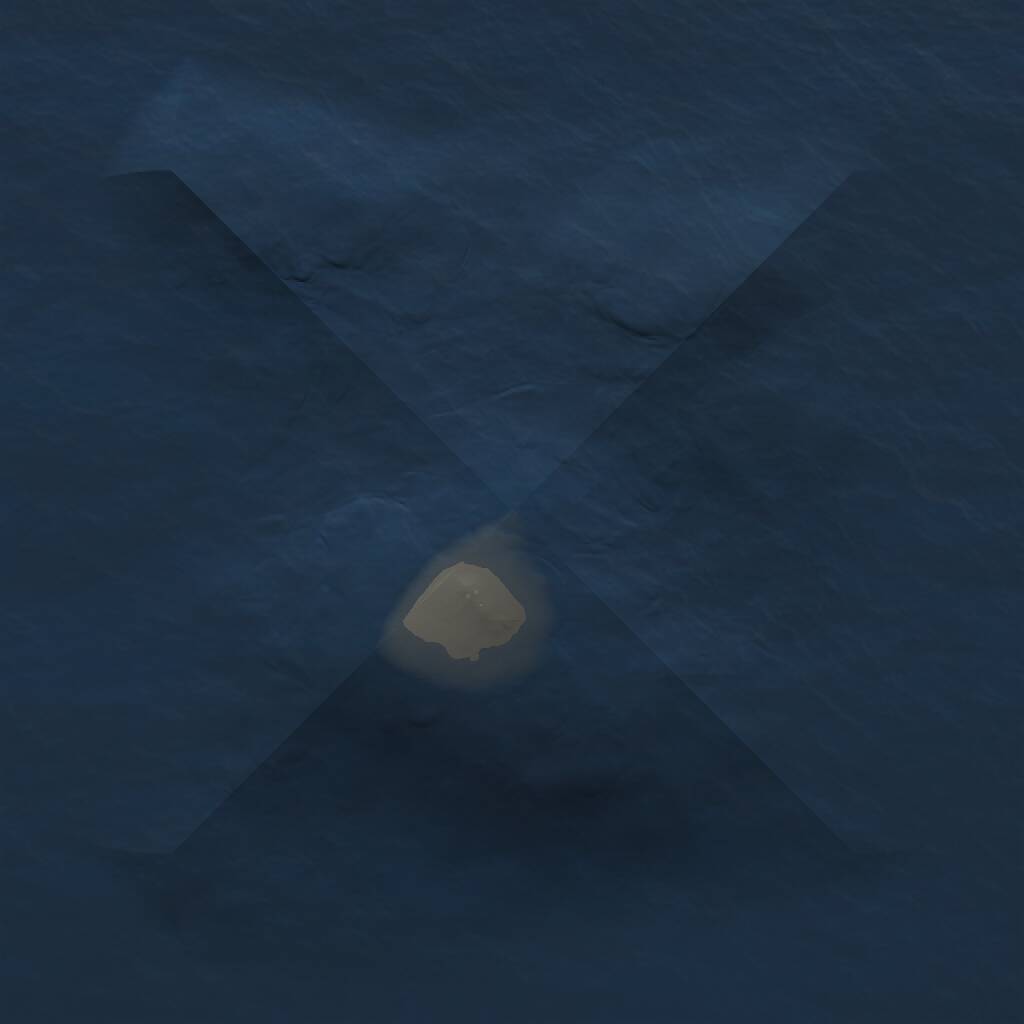 Rust Map: Procedural Map, Size: 1000, Seed: 777278044, 1 Monuments