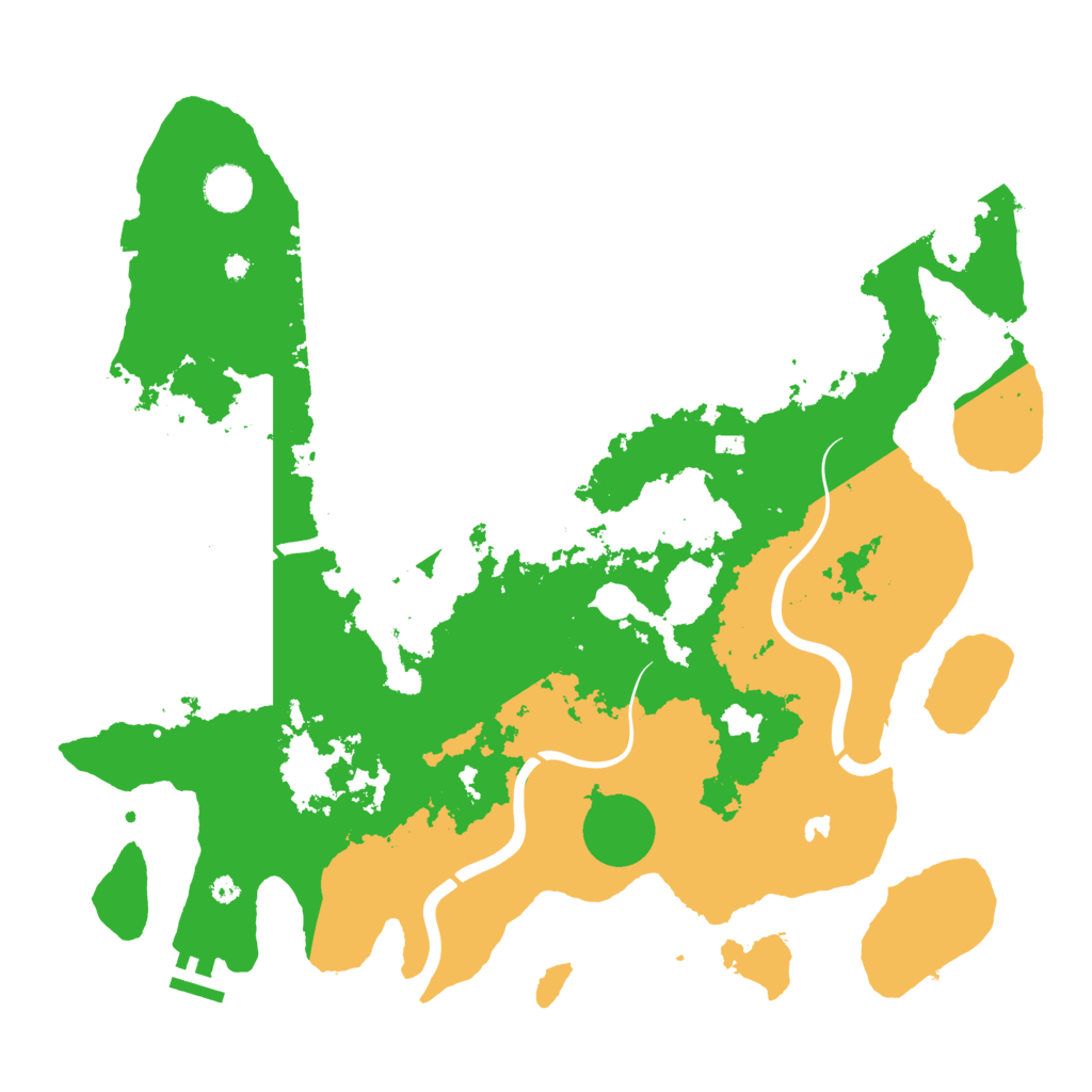 Biome Rust Map: Procedural Map, Size: 4000, Seed: 1505305929