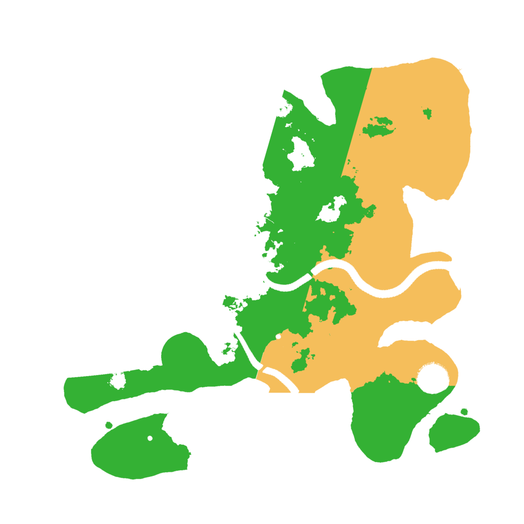 Biome Rust Map: Procedural Map, Size: 3000, Seed: 1656909362