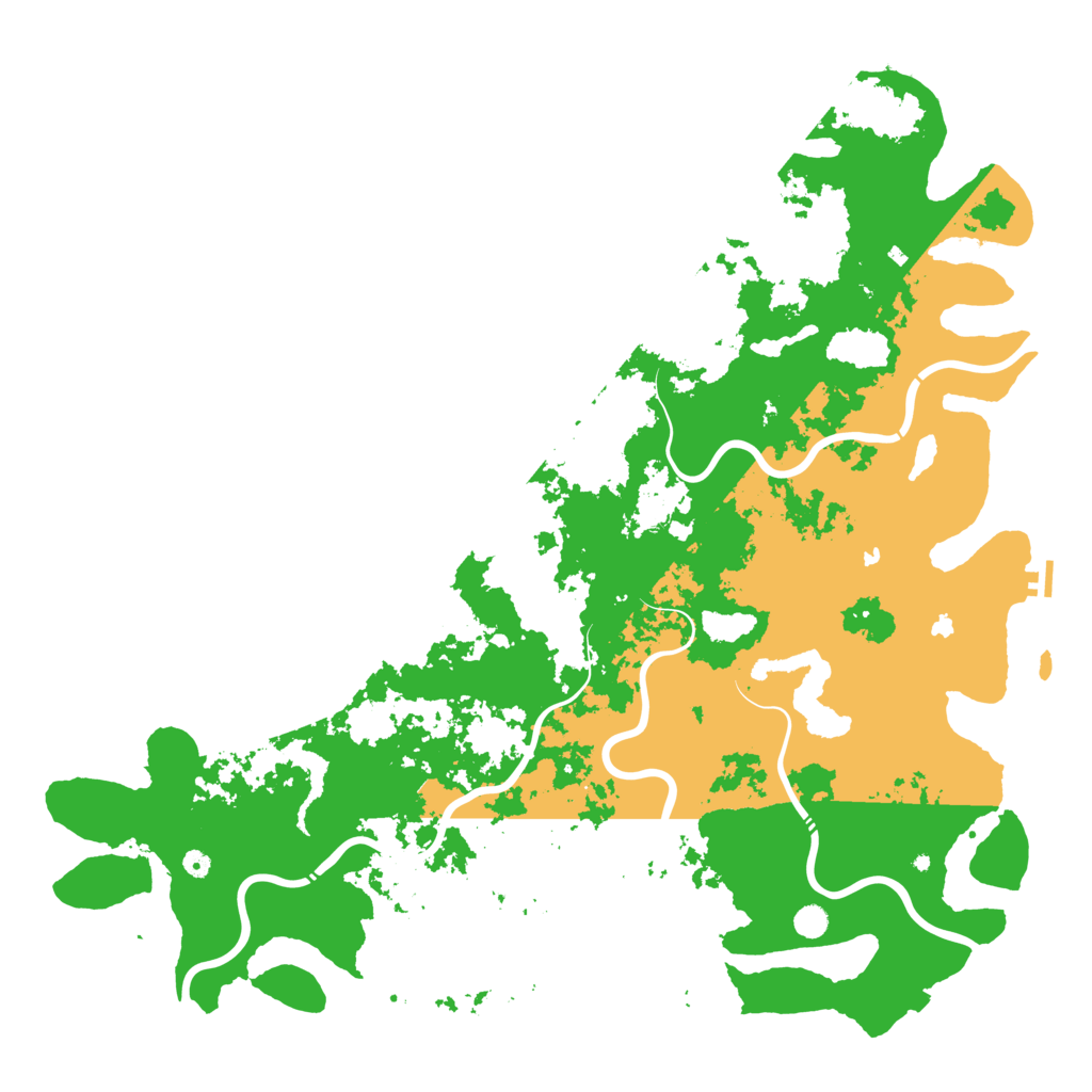 Biome Rust Map: Procedural Map, Size: 6000, Seed: 1781913717