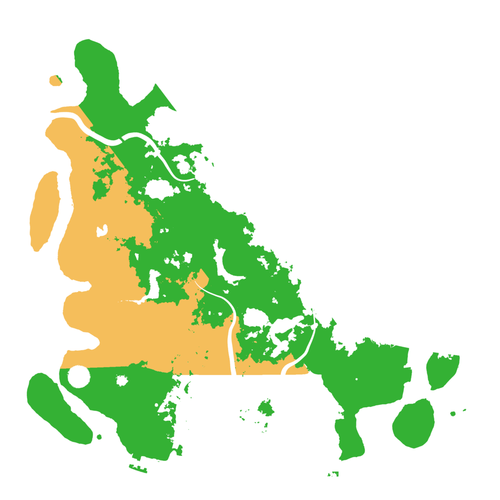 Biome Rust Map: Procedural Map, Size: 4000, Seed: 1412347486