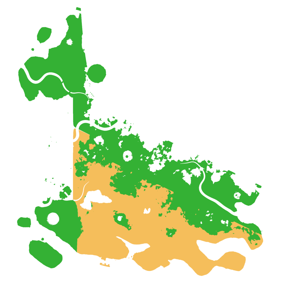 Biome Rust Map: Procedural Map, Size: 4300, Seed: 1670969880