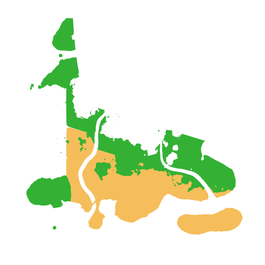 Biome Rust Map: Procedural Map, Size: 3000, Seed: 568856080
