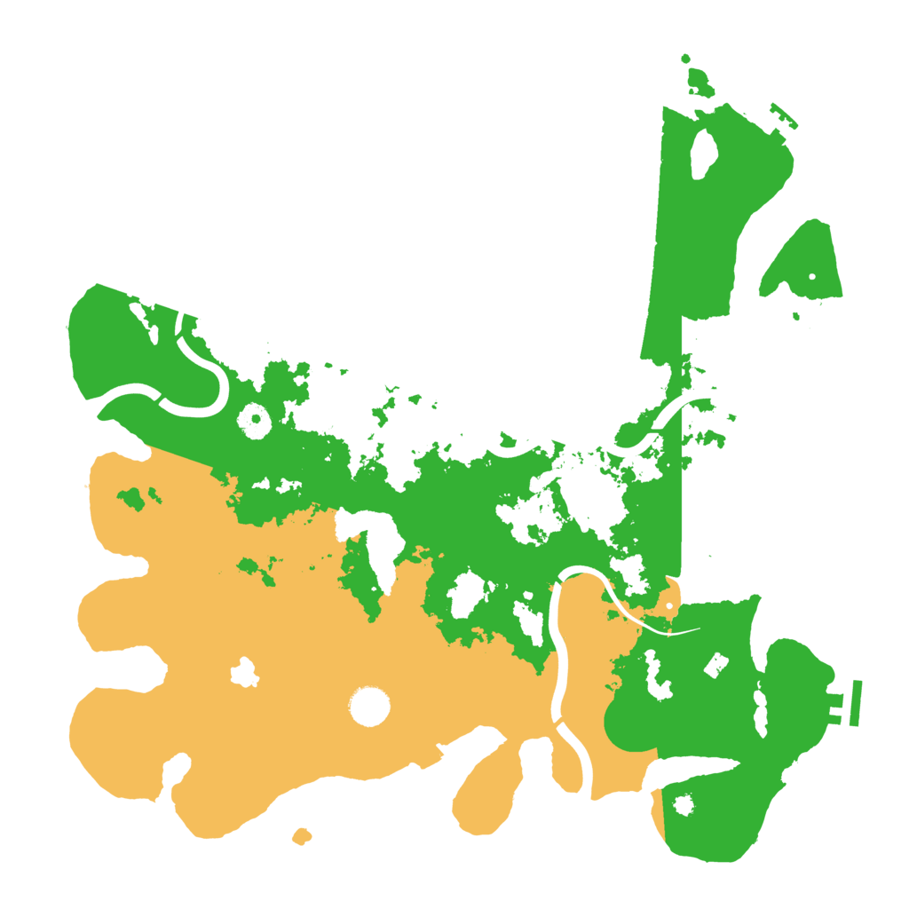 Biome Rust Map: Procedural Map, Size: 4000, Seed: 186483736