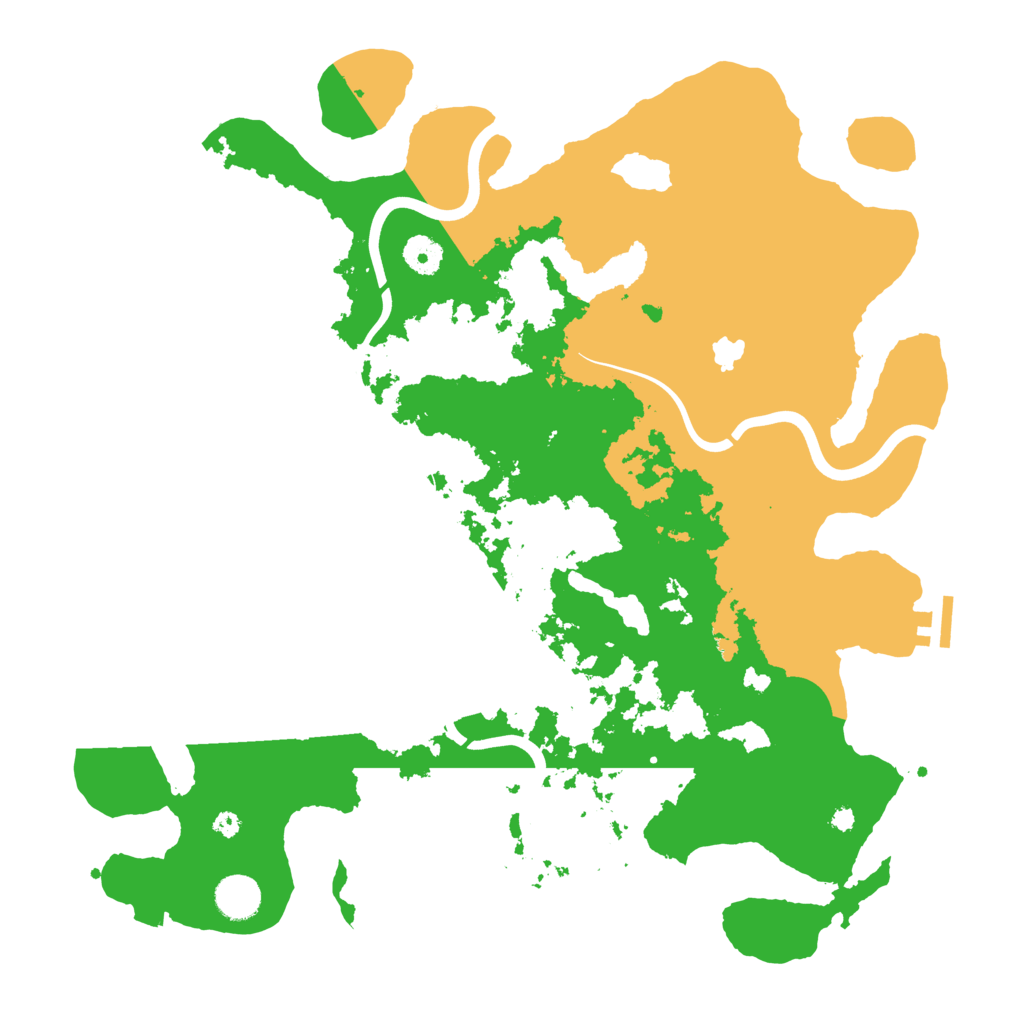 Biome Rust Map: Procedural Map, Size: 4000, Seed: 1862380032