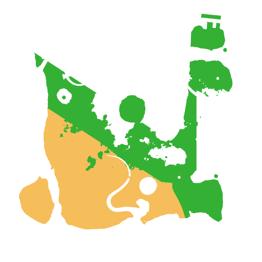 Biome Rust Map: Procedural Map, Size: 2700, Seed: 1781956919