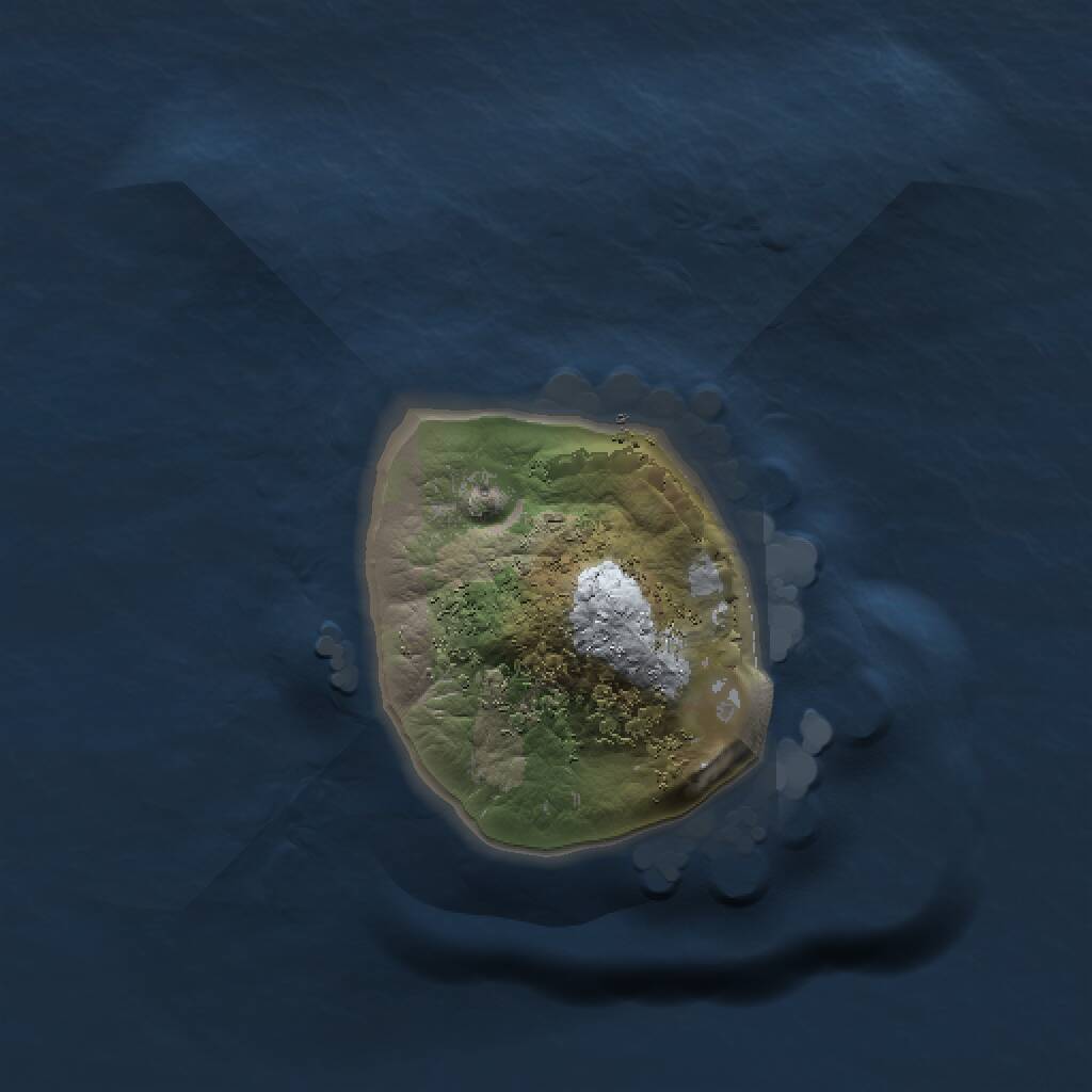 Rust Map: Procedural Map, Size: 1000, Seed: 1981916657, 1 Monuments