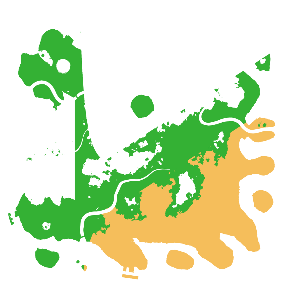 Biome Rust Map: Procedural Map, Size: 3750, Seed: 47832