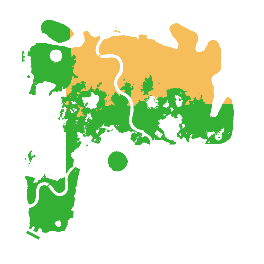 Biome Rust Map: Procedural Map, Size: 3750, Seed: 1781956831
