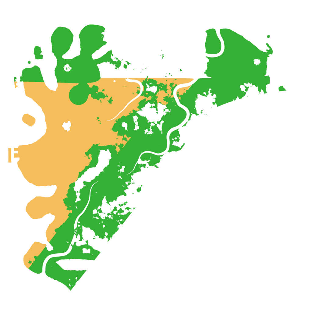 Biome Rust Map: Procedural Map, Size: 4300, Seed: 1007040931